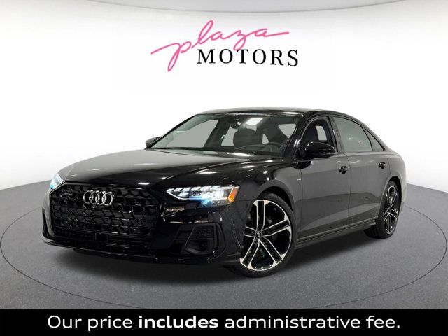 Black 2026 Audi A8 L quattro 55 TFSI Sedan All-Wheel Drive 8-Speed Automatic
