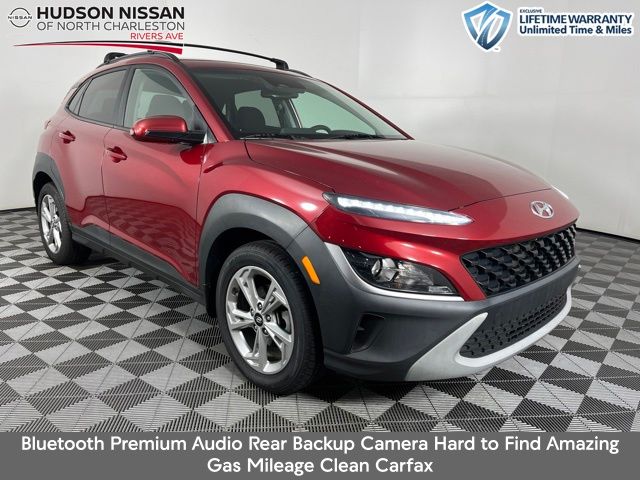 Ultimate Red 2023 Hyundai Kona SUV / Crossover Front-Wheel Drive Continuously Variable Transmission