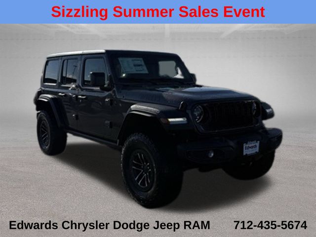 Gray (Granite Crystal Metallic Clearcoat) 2026 Jeep Wrangler SUV / Crossover Four-Wheel Drive 8-Speed Automatic