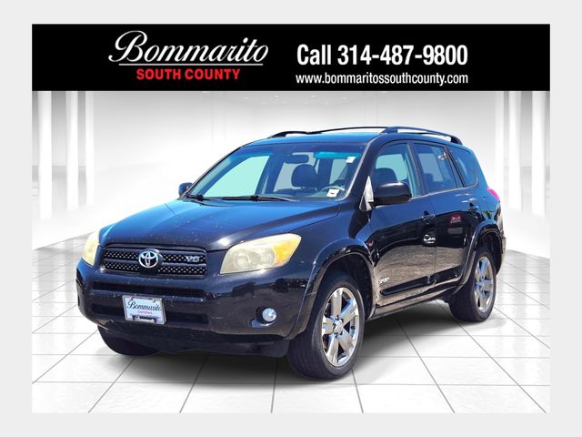 Black 2008 Toyota RAV4 Sport SUV / Crossover Front-Wheel Drive 5-Speed Automatic Overdrive
