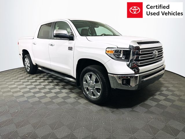 Super White 2020 Toyota Tundra Pickup Truck Four-Wheel Drive 6-Speed Automatic