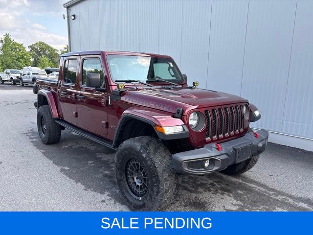 Snazzberry Pearlcoat 2021 Jeep Gladiator Pickup Truck Four-Wheel Drive 8-Speed Automatic