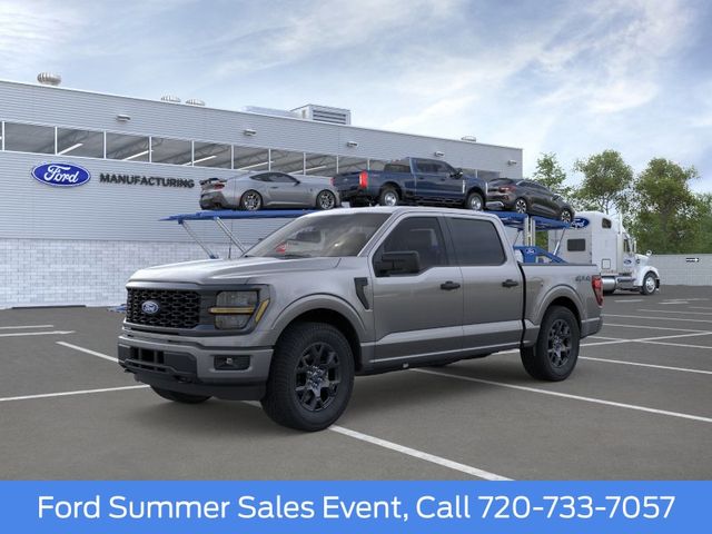 Carbonized Gray Metallic 2026 Ford F-150 Pickup Truck Four-Wheel Drive Automatic