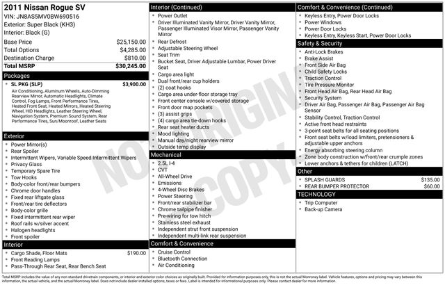Used 2011 Nissan Rogue For Sale in Indianapolis, IN