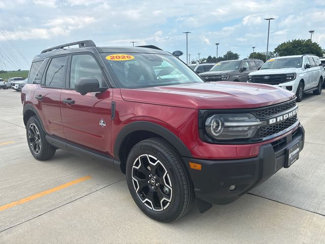 Red 2026 Ford Bronco Sport Outer Banks AWD SUV / Crossover All-Wheel Drive 8-Speed Automatic