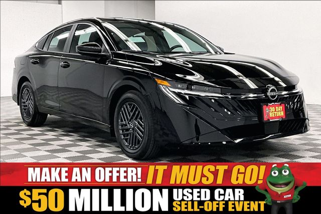 Super Black 2027 Nissan Sentra Sedan Front-Wheel Drive Continuously Variable Transmission