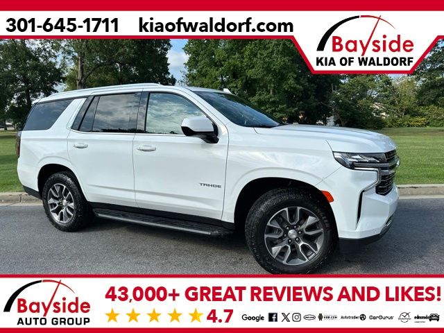 Summit White 2023 Chevrolet Tahoe SUV / Crossover Four-Wheel Drive