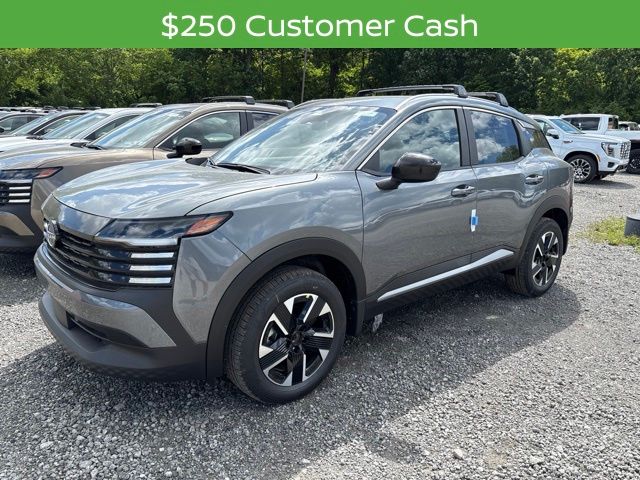 Gray (Gun Metallic) 2026 Nissan Kicks SUV / Crossover All-Wheel Drive Continuously Variable Transmission