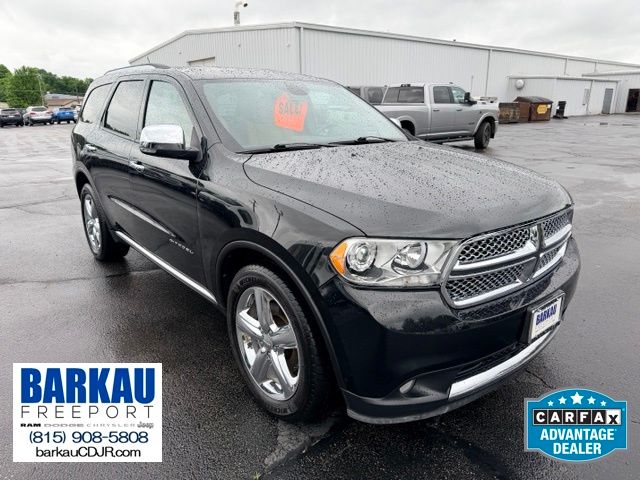 Brilliant Black Crystal Pearlcoat 2011 Dodge Durango SUV / Crossover All-Wheel Drive 5-Speed Automatic