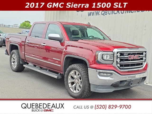 Crimson Red 2017 GMC Sierra 1500 Pickup Truck Four-Wheel Drive 8-Speed Automatic Overdrive