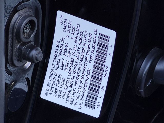 Used 2019 Black Honda LX image 26