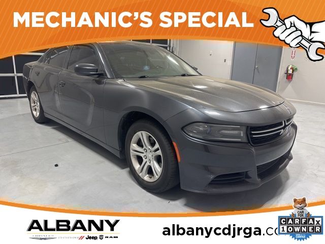 Gray (Maximum Steel Metallic Clearcoat) 2016 Dodge Charger SE RWD Sedan Rear-Wheel Drive 8-Speed Automatic