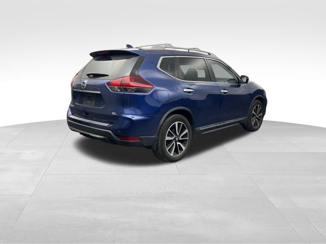 2019 Caspian Blue Metallic Nissan Rogue SL FWD SUV