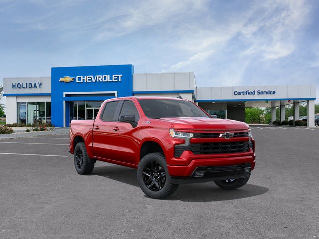 Radiant Red 2026 Chevrolet Silverado 1500 Pickup Truck Four-Wheel Drive Automatic