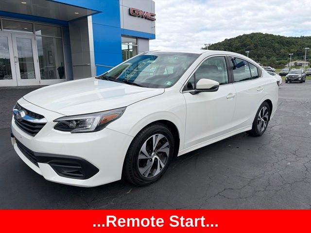 Crystal White Pearl 2022 Subaru Legacy Sedan All-Wheel Drive Continuously Variable Transmission