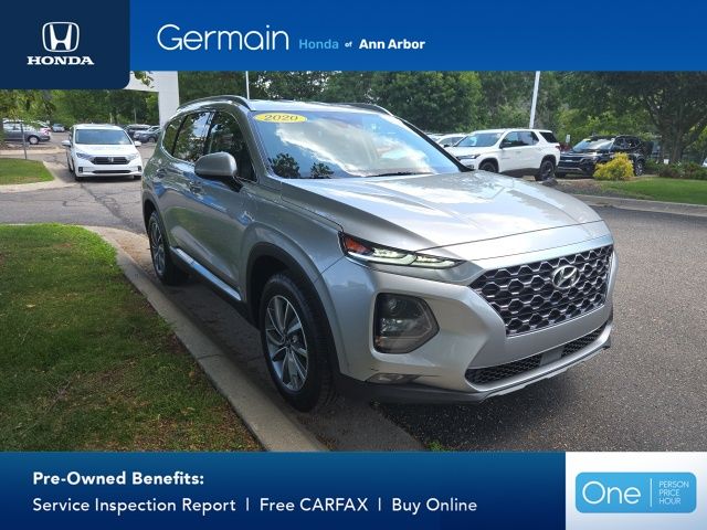 Used 2020 Shimmering Silver Pearl Hyundai SEL image 11