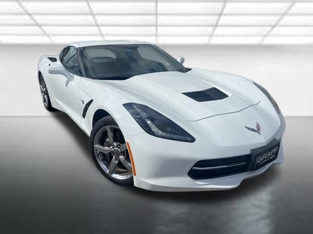Arctic White 2017 Chevrolet Corvette Stingray 1LT Coupe RWD Coupe Rear-Wheel Drive 8-Speed Automatic