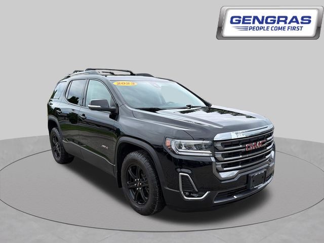 Black (Ebony Twilight Metallic) 2023 GMC Acadia SUV / Crossover Four-Wheel Drive 9-Speed Automatic