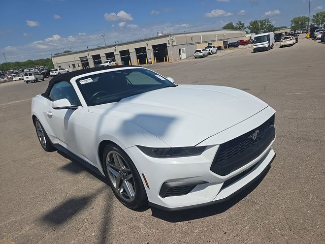 Oxford White 2025 Ford Mustang Convertible Rear-Wheel Drive Automatic