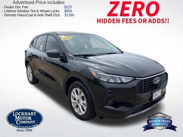 Agate Black Metallic 2025 Ford Escape Active FWD SUV / Crossover Front-Wheel Drive 8-Speed Automatic