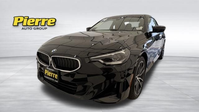 Jet Black 2024 BMW 2 Series Coupe All-Wheel Drive 8-Speed Automatic