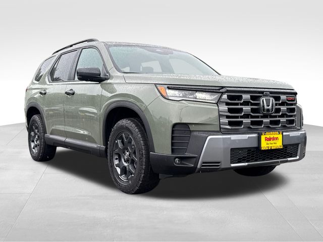 Ash Green Metallic 2026 Honda Pilot SUV / Crossover All-Wheel Drive Automatic