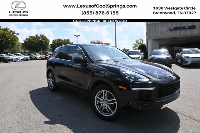 Black 2016 Porsche Cayenne SUV / Crossover All-Wheel Drive 8-Speed Automatic