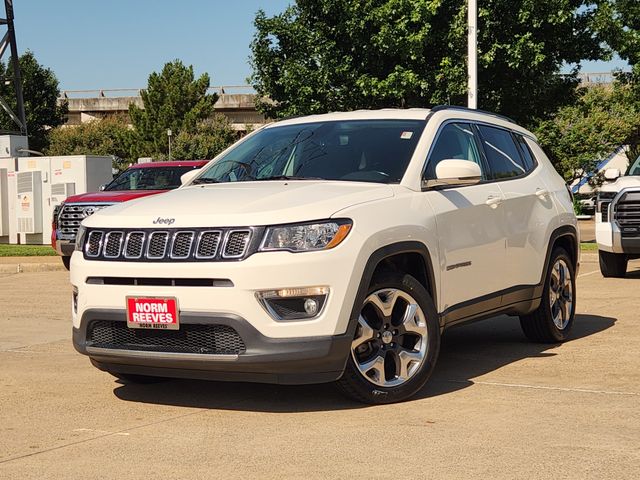 White Clearcoat 2020 Jeep Compass SUV / Crossover Front-Wheel Drive 6-Speed Automatic