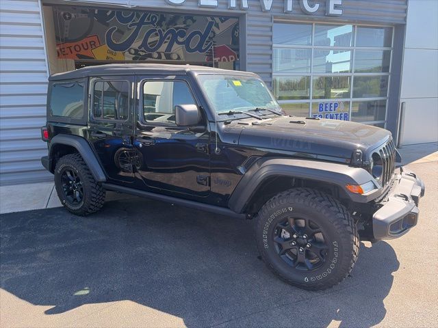 2020 Jeep Wrangler Unlimited Willys Black at South Hills CDJR
