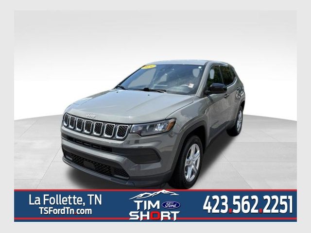 Sting-Gray Clearcoat 2024 Jeep Compass SUV / Crossover Four-Wheel Drive 8-Speed Automatic