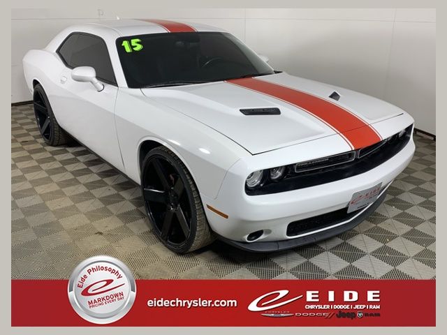 Bright White Clearcoat 2015 Dodge Challenger SXT RWD Coupe Rear-Wheel Drive 8-Speed Automatic
