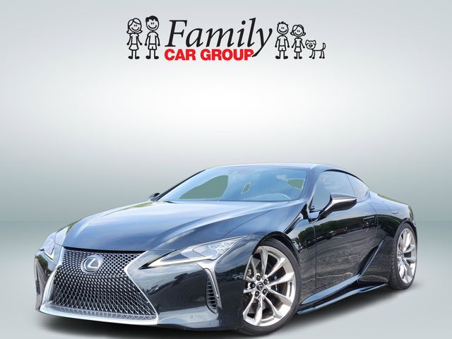 Black (Caviar) 2018 Lexus LC 500 RWD Coupe Rear-Wheel Drive Automatic