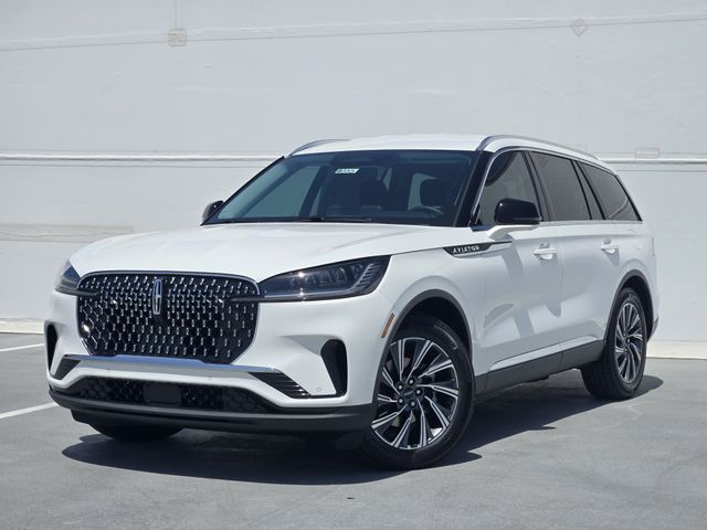 White Metallic 2026 Lincoln Aviator SUV / Crossover Rear-Wheel Drive Automatic