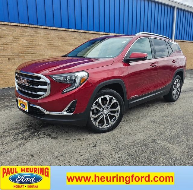 Red Quartz Tintcoat 2019 GMC Terrain SLT AWD SUV / Crossover Four-Wheel Drive 9-Speed Automatic
