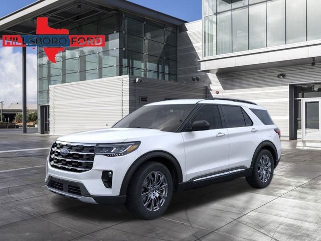 2025 White Metallic Ford Explorer Active 4X4 SUV