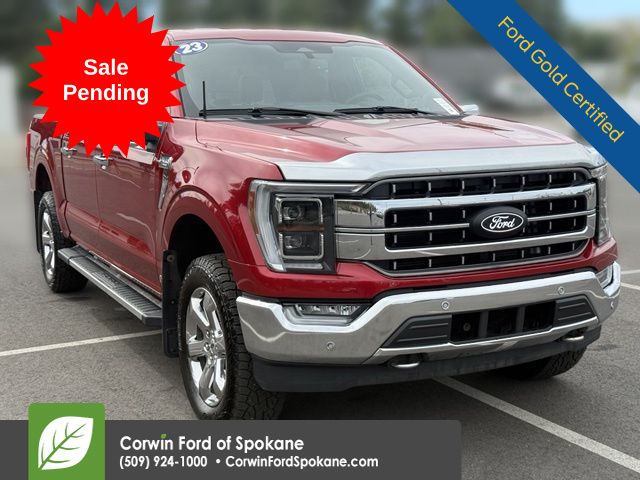 Rapid Red Metallic Tinted Clearcoat 2023 Ford F-150 Pickup Truck Four-Wheel Drive Automatic