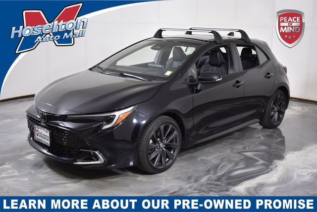 Midnight Black Metallic 2024 Toyota Corolla Hatchback Hatchback Front-Wheel Drive Continuously Variable Transmission