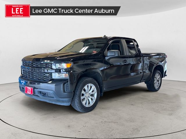 Black 2020 Chevrolet Silverado 1500 Pickup Truck Four-Wheel Drive 8-Speed Automatic
