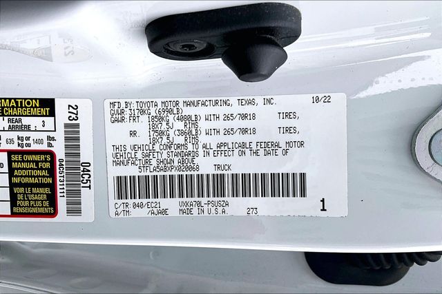 Used 2023 Toyota Tundra SR5 4D CrewMax