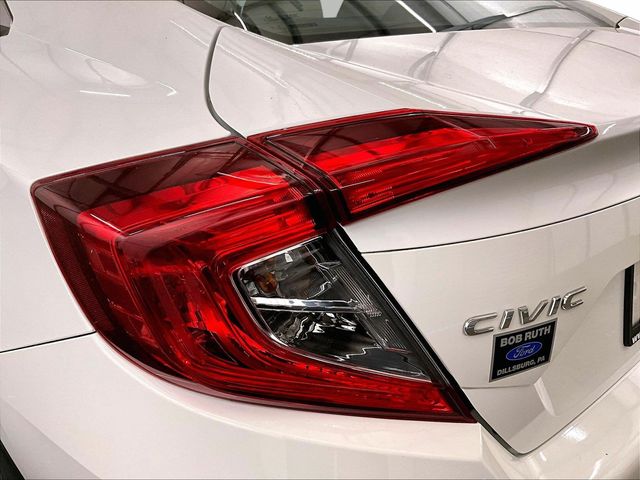 2017 Honda Civic LX White at Bob Ruth Ford