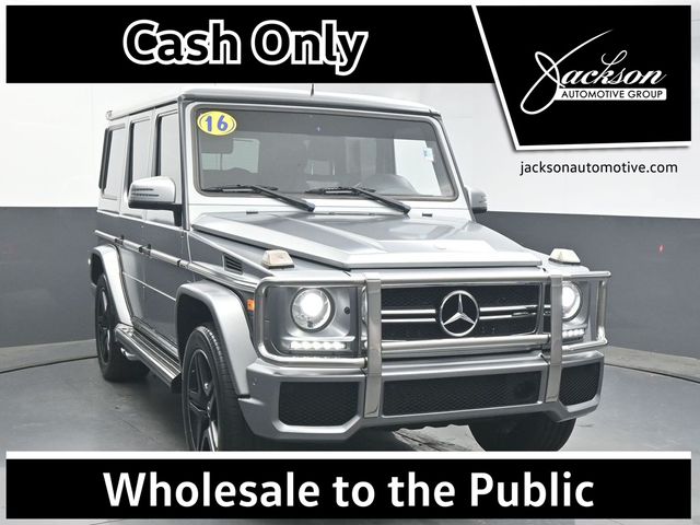 Gray (designo Magno Platinum) 2016 Mercedes-Benz G-Class G 63 AMG 4MATIC SUV / Crossover All-Wheel Drive 7-Speed Automatic