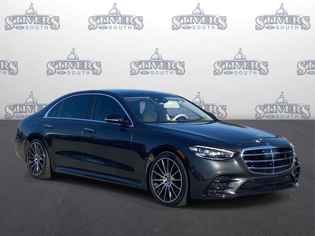 Graphite Gray 2022 Mercedes-Benz S-Class Sedan All-Wheel Drive 9-Speed Automatic