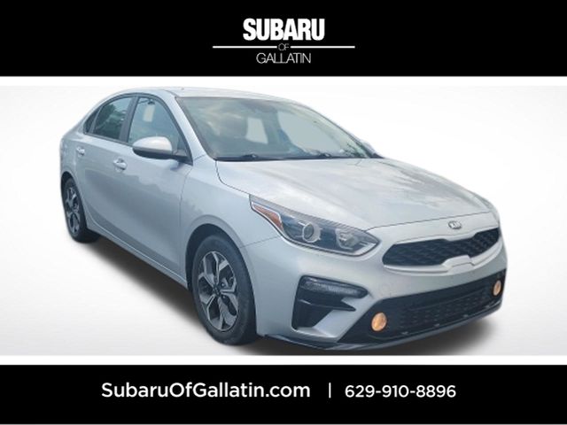 Silky Silver 2021 Kia Forte Sedan Front-Wheel Drive Continuously Variable Transmission