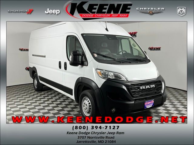 Bright White Clearcoat 2025 RAM ProMaster Van 9-Speed Automatic