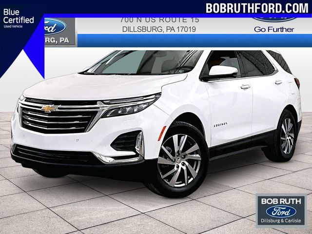 Summit White 2023 Chevrolet Equinox Premier AWD with 1LZ SUV / Crossover Four-Wheel Drive 6-Speed Automatic Overdrive