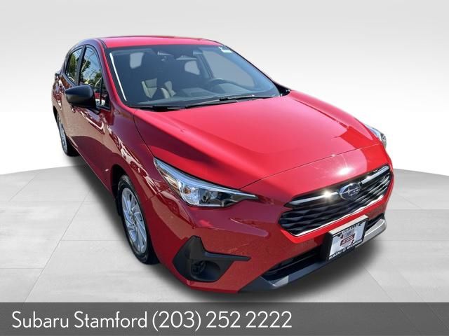 Pure Red 2025 Subaru Impreza Wagon All-Wheel Drive Continuously Variable Transmission