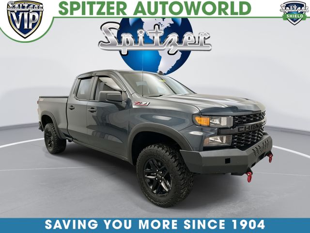 Shadow Gray Metallic 2019 Chevrolet Silverado 1500 Pickup Truck Four-Wheel Drive 6-Speed Automatic Overdrive