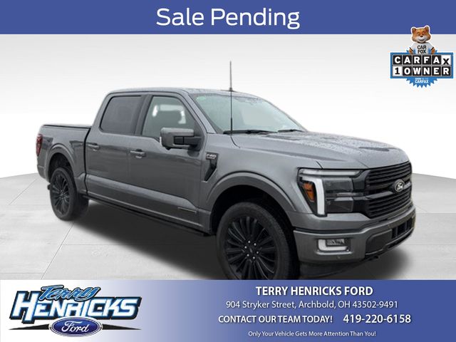 Carbonized Gray Metallic 2025 Ford F-150 Pickup Truck Four-Wheel Drive Automatic