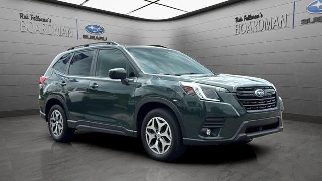 Cascade Green Silica 2024 Subaru Forester Premium Crossover AWD SUV / Crossover All-Wheel Drive Continuously Variable Transmission