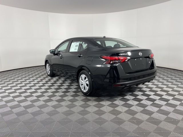 2025 Super Black Metallic Nissan Versa 1.6 S FWD Sedan